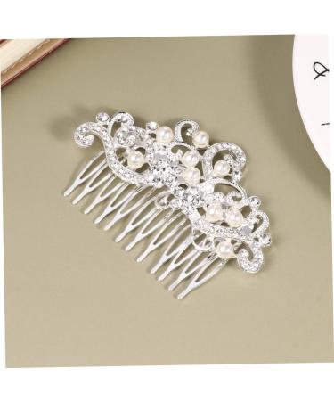 DOITOOL French Side Comb Small Womens Hair Accessories Bridesmaid Hair Comb Veils for Brides Wide Teeth Side Pins Goody Hair Clips for Women Bridal Hair Clip Metal Women's - Buy Online on GoSupps.com