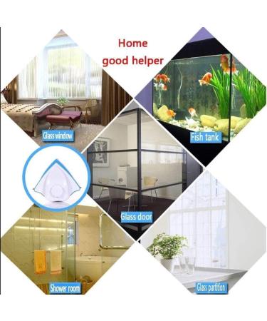 QTYUERGK Double-Sided Magnetic Window Cleaners Glass Wiper Glider Cleaning Brush Tool for Double Glazed Windows Applicable Glass Thicknes Cleaners - Buy Online on GoSupps.com
