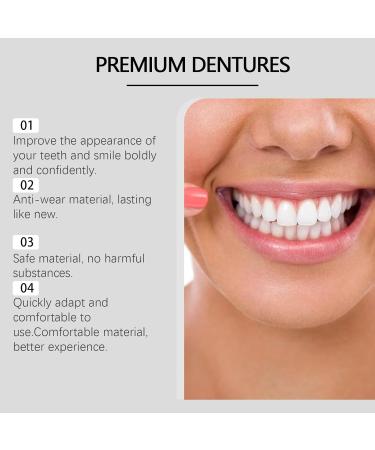 Instant Smile Enhancement Denture Kit Comfortable & Natural-Looking Teeth for Daily Confidence Boost Universal Fit for All Social Occasions(3PCS) 1 Count (Pack of 1) - Buy Online on GoSupps.com