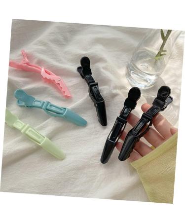 minkissy 1 Set Comb Clip Set Hair Clips Hair Combs Hair Partition Clips Hair Pin Hair Sectioning Clips Hair Styling Clips Lifting Alligator Clip Securing Clip Hairpin Barber Clip Plastic - Buy Online on GoSupps.com