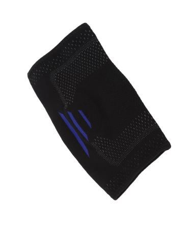 ZJchao Stretch Mesh Knit Fabric Elbow Brace with Silicone Pad Comfortable Tightly Wrap Best Gift for Sports Fitness (L) L L