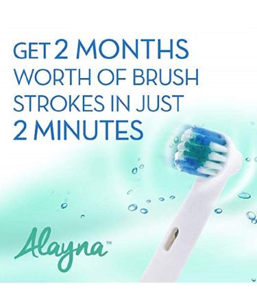 Alayna 20 Pack Replacement Brush Heads for Oral B Electric Toothbrush - Compatible with Braun Pro & Vitality Series - Buy Online on GoSupps.com