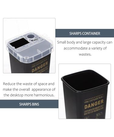 Healifty Blades Dispenser Case | Sharps Disposal Container for Safe and Easy Blade Disposal - Buy Online on GoSupps.com