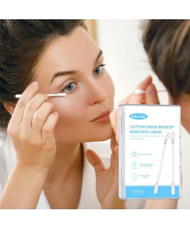 Makeup Remover Cotton Swab | Cosmetic Cotton Swabs - Liquid-Filled Qtip Makeup Remover Multi-Functional Cosmetic Swabs for Lip Aviere - Buy Online on GoSupps.com