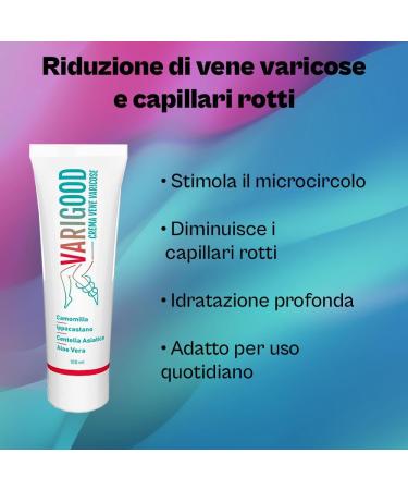 ALOHALABS VariGood Refreshing Cream with Centella Asiatica and Aloe Vera Relief for varicose veins broken capillaries and heavy legs 100 ml AlohaLabs - Buy Online on GoSupps.com
