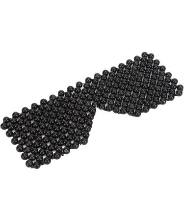 Ververt Touch Jadestone Eyebinde - Premium Eye Massage Tool for Sleep Reduces Edema & Relieves Eye Fatigue - Black - Buy Online on GoSupps.com