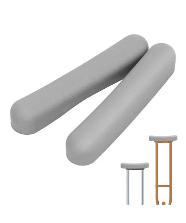 Underarm Crutch Pad AHIER Replacement Comfort Foam Slip on Top Grip Support Medical Cane Cushion Tops 1 Pair.48 x 1.3 inch) 7.48 x 1.3 Inch