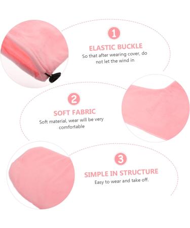 Housoutil 1 Pair Wax Warm Foot Cover Insulated Mitts and Cozies Moisturizer Foot Socks Spa Bath Mat Paraffin Heated Foot Booties Foot Moisturizing Socks Hot Pad Warm Feet Cotton 28X20X0.9CM Pink - Buy Online on GoSupps.com