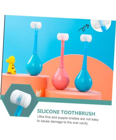 Ultechnovo 2-in-1 Tumbler Toothbrush for Kids | 360 Cleaning | Soft Baby Dental Care | Safe Healthcare for Toddlers - Buy Online on GoSupps.com