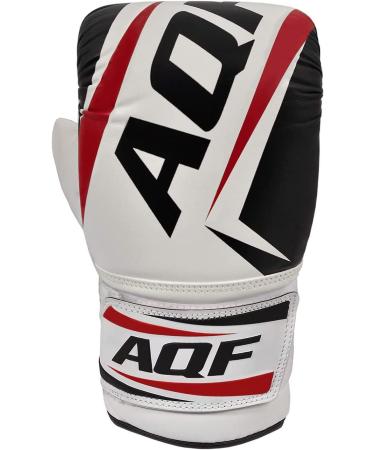 AQF BoxSack Gloves - Premium Boxing MMA & Kickboxing Leather Gloves for Men & Women | Ideal for Sparring Training & Speed Bag Work - Buy Online on GoSupps.com