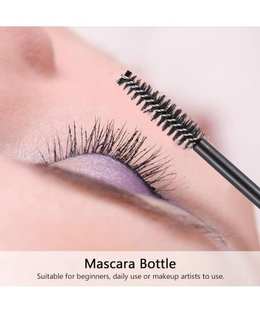 Beavorty 2 Sets Mascara Tube Funnel Toiletry Containers Mascara Clear Eyelash Wand Tube Black Plastic - Buy Online on GoSupps.com