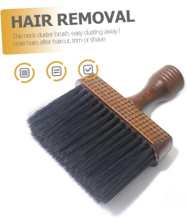 DOITOOL Neck Brush Comb for Men Mens Comb Hairdressing Neck Duster Phone Wallet Neck Duster Brush Hair Salon Brush Haircut Cleaning Brush Face Cleaner Hair Brush Beech Man - Buy Online on GoSupps.com