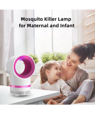 Mosquito Killer Lamp Fan Turbo Mosquito Killer with UV Lamp Physical Mosquito Killer Suitable for Pregnant Women Children Indoor and Outdoor-White - Buy Online on GoSupps.com