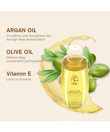 AOAO Stretch Mark Oil for Pregnancy and Body Oil for Pregnant Women Morocco Nut Oil Help for Scars and Stretch Marks Removal and Prevention Repair Firming & Smoothing Fine Lines - 100ml/1pack 1_Pack/100ml - Buy Online on GoSupps.com