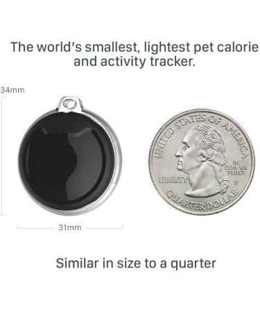 Poof Pea Pet Activity Tracker - Black | Track and Monitor Your Pet's Health and Fitness - Buy Online on GoSupps.com