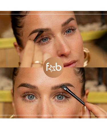 Fab Brows Duo Kit - Slate & Black | Ultimate Eyebrow Shaping & Definition | International Shipping Available - Buy Online on GoSupps.com