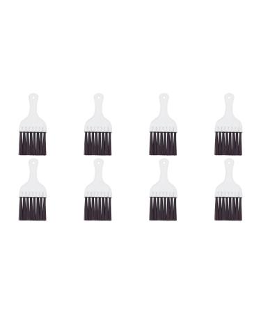 TAMOSH 8 Packs Air Conditioner Condenser Fin Cleaning Brush Refrigerator Coil Cleaning Whisk Brush Small Plastic Whisk Brush