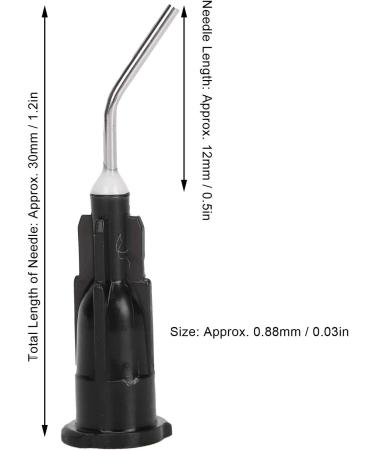 200pcs Bent Needle Tip Syringe - Flowing Teeth Cleaning Supply & Individual Care Accessories for Optimal Oral Hygiene - Buy Online on GoSupps.com
