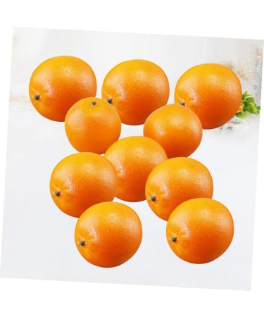 LIFKICH 10pcs Fruit Party Artificial Orange Fruit Photography Props Scenery Photography Fruit Props Plants Decor Artificial Vegetable Model Artificial Fruit Props Decorate Fake Fruit - Buy Online on GoSupps.com
