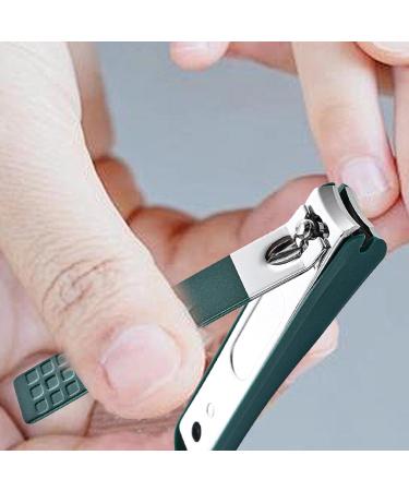 Vbnuyhim Finger and Toenail Cutter Set Toenail Cutter Set Stainless Steel Manicure Set Grooming Tools for Men Women Family Friends Wife Personal Care Kit with Storage Box - Buy Online on GoSupps.com