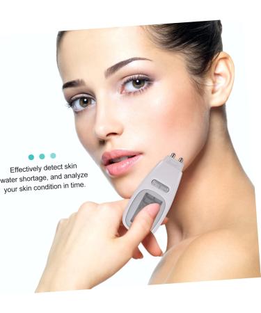 minkissy 3 Sets Moisture Tester Skin Sensor Tester Skin Care Device Softness Analyzer Skin Analyser Skin Water Oil Tester Digital Skin Detector Pen White The Face Abs Skin Care Instrument - Buy Online on GoSupps.com