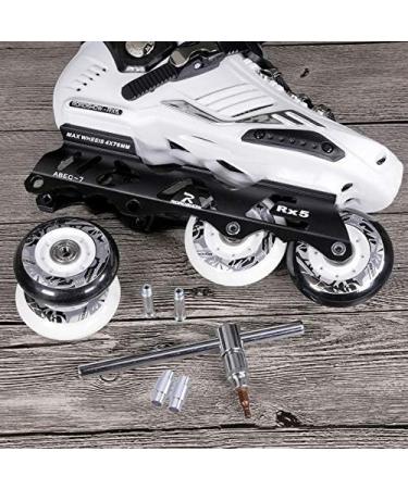 Newsfana Aluminum Skates Spacers 8-Pack for 6mm Axles - Silver (8-Pack) - Buy Online on GoSupps.com