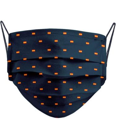 Cencibel Smart Casual Children's Masks - Spanish Flag 3 Pack Navy Blue Approved for Kids - Buy Online on GoSupps.com