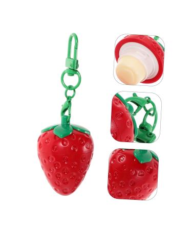 Healeved Cute Strawberry Lip Moisturizing Cream for Women Portable Hydration Balm for Autumn Intensive Moisturization for Dry Lips for Go - Buy Online on GoSupps.com