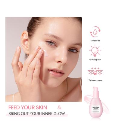 60ML Watermelon Niacinamide Face Serum | Hydrating Serum with Hyaluronic Acid & Vitamin E | Liquid Highlighter for Glowing Skin - Buy Online on GoSupps.com
