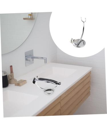 FOMIYES 2-Pack Stainless Steel Brush Holder & Razor Organizer | Men's Shaving Storage | Ideal Gifts for Him | Durable & Adjustable | 10.5x8.7cm - Buy Online on GoSupps.com