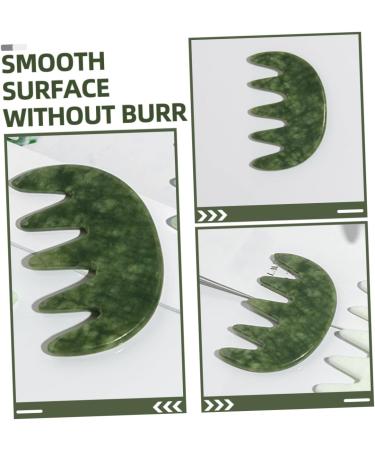 Buy Gogogmy Jade Massage Comb | Premium Jade Massage Device for Acupuncture & Body Relaxation - International Shipping Available - Buy Online on GoSupps.com
