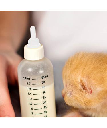 40Pcs Silicone Pet Feeding Bottle Nipple Replacement for Dog Puppy Cat Kitten Rabbits - VILLCASE - Buy Online on GoSupps.com