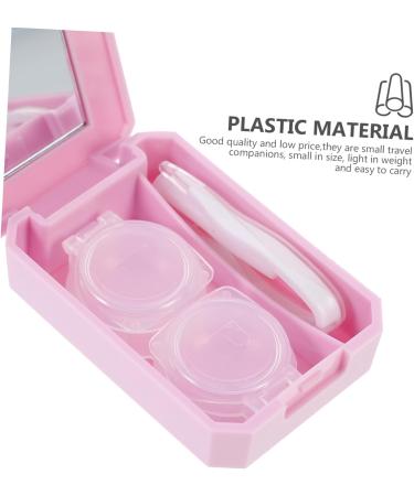 Homsfou 32-Pack Glass Contact Lens Containers & Travel Cases | Stylish Cosmetic Lens Storage Solutions - Buy Online on GoSupps.com