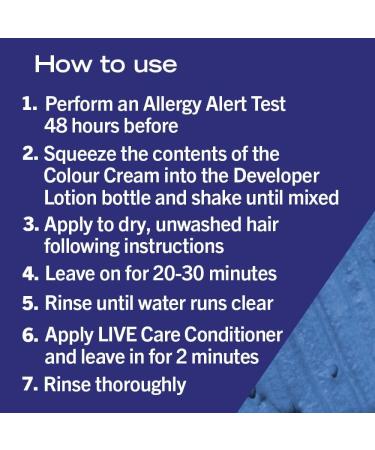 Schwarzkopf LIVE Intense Colour Long Lasting Permanent Black Blue Hair Dye With Built-In Vibrancy Serum Up To 100 Percent Grey Coverage Cosmic Blue 090 1 Count Cosmic Blue 1 count (Pack of 1) - Buy Online on GoSupps.com