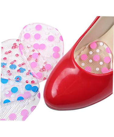 FRCOLOR Gel Half Insoles - 4 Pairs of Cushioned Inserts for Heels Metatarsal Comfort Pads for Women - Ideal for Pointed Shoes - Buy Online on GoSupps.com
