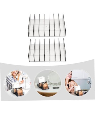 Gogogmee Beauty Cosmetic Transparent Organizer Cosmetics Eyeshadow Holder Compartment Makeup Plastic Holders - Buy Online on GoSupps.com