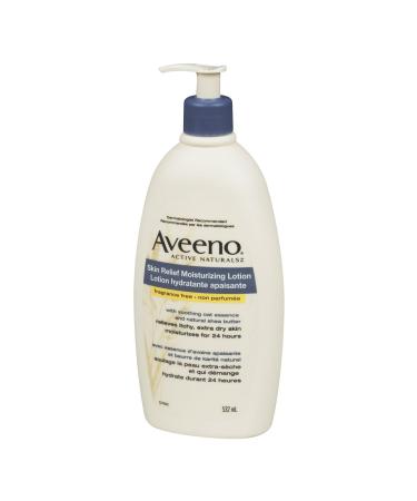 Aveeno Skin Relief Moisturizing Lotion 532ml - Soothes and Hydrates Dry Skin - Buy Online on GoSupps.com
