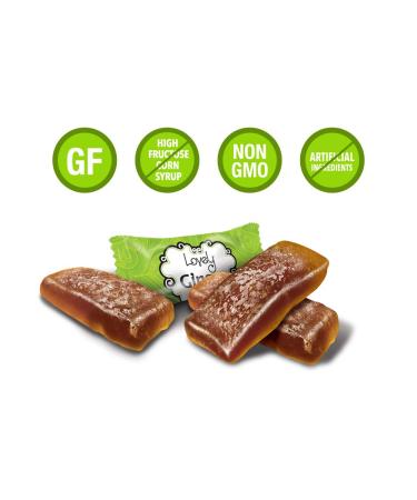 Lovely Candy Ginger Chews Original - 5 oz (142g) | Natural Chewy Treats - Buy Online on GoSupps.com