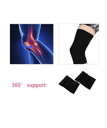 Knee Sleeve for Men & Women - Compression Elastic Support Brace for Running Hiking Meniscus Tear Arthritis & Joint Pain Relief (Large - Buy Online on GoSupps.com