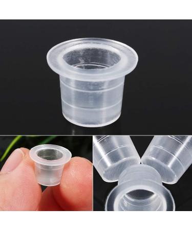 Plastic Material Small TattooInk Cups Disposable Ink Cup Cup Pigment Cups White 100Pcs for Holding Pigment Professional Artist - Buy Online on GoSupps.com