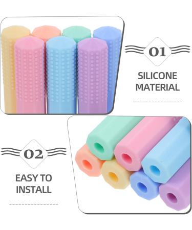 DIYEAH 8pcs Pencil Toppers For Sensory Kids Pencil Caps Chewable Pencil Caps Chewing Brick Tool For Student - Buy Online on GoSupps.com
