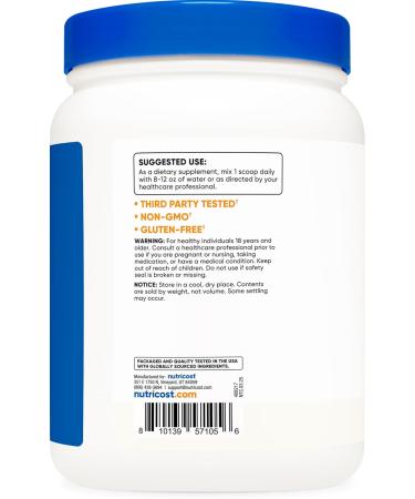 Nutricost Magnesium Chloride (2LBS) - Gluten-Free Vegetarian Non-GMO - Buy Online on GoSupps.com