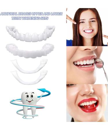 2 PCS Dental Veneers for Temporary Tooth Repair - Natural Shade Fake Teeth for Women and Men | Enhance Confidence and Protect Teeth - Buy Online on GoSupps.com