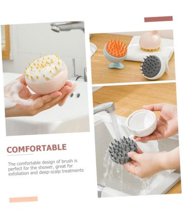 Tovinanna Silicone Shampoo Brush Set - 3 Piece Scalp Massager for Hair Washing & Peeling Headwear Brush for Ultimate Hair Care - Buy Online on GoSupps.com