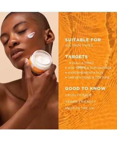 Fade Out Pure Glow Brightening Night Cream with Vitamin C Pink Pomelo and Niacinamide 50 ml (Lot de 1) - Buy Online on GoSupps.com