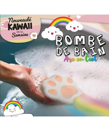 G n rique 2 Assorted Rainbow Effect Bath Bombs 150g KAWAII (150g per unit) - Buy Online on GoSupps.com