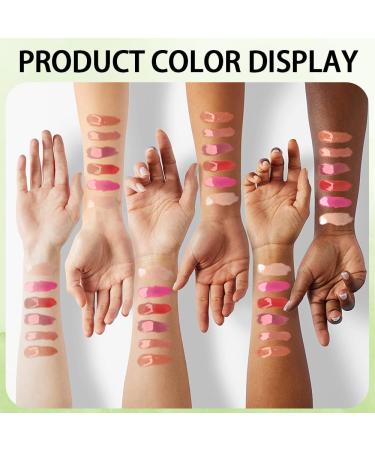 Buy 6 Colors Lip Oil Gloss | Hydrating & Plumping Lip Makeup Non-Sticky Shine - Free International Shipping - Buy Online on GoSupps.com