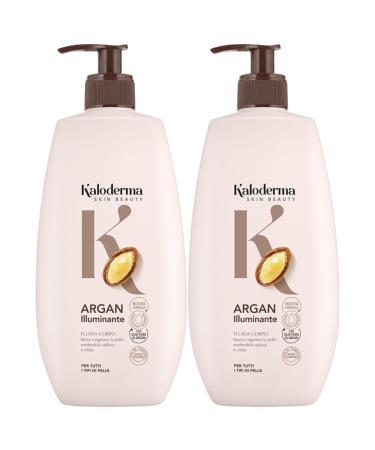 FEI FAN Fluid body cream lightening argan for all skin types. Moisturizes and regenerates the skin making it radiant and vital 400 ml (2 bottles)