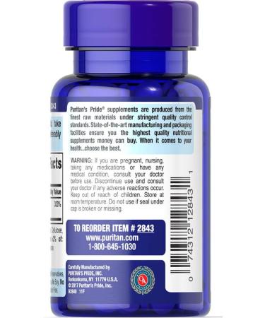 Puritan's Pride Folic Acid 800 mcg - Essential Vitamin for Health Support - Buy Online on GoSupps.com
