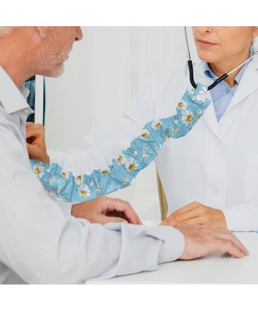Stethoscope Cover Sleeve - Daisy Design 2 Pcs Universal Fit for All Stethoscopes - Nurse Accessories & Protection - Buy Online on GoSupps.com